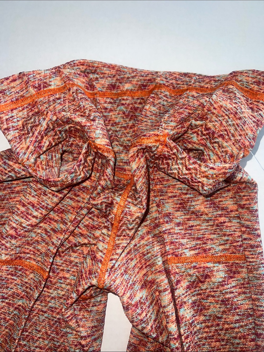 🆕 Free People Movement On it Flare Leggings Coral Pink Small Boho - Picture 6 of 16